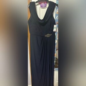 Navy mother of the bride dress, brand new
